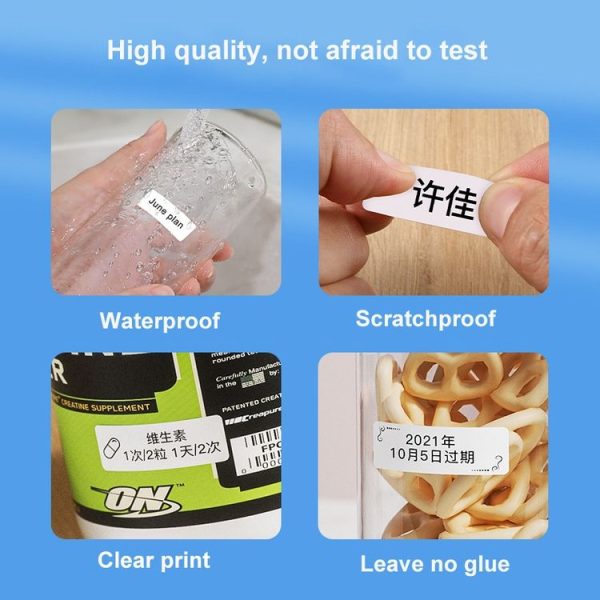 25 x 30mm 195 Sheets Thermal Printing Label Paper Stickers For NiiMbot D101 / D11 (White) - Image 7