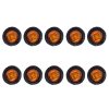 A5011 Amber Light 10 in 1 Truck Trailer LED Round Side Marker Lamp