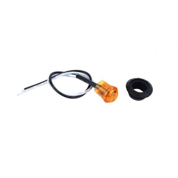 A5011 Amber Light 10 in 1 Truck Trailer LED Round Side Marker Lamp - Image 4