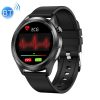 NORTH EDGE E102 Blood Oxygen Body Temperature Monitoring Bluetooth Smart Watch (Black)