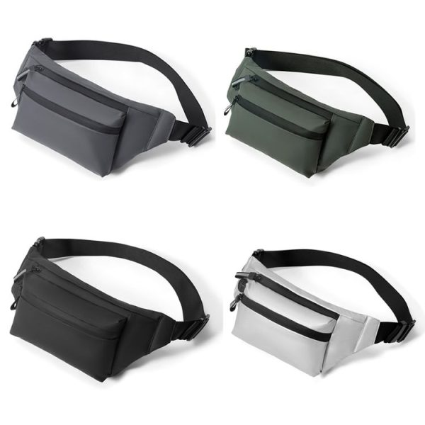 Cxs-321 Adjustable Oxford Cloth Waist Bag for Men, Size: 32 x 12 x 6cm (Black) - Image 2