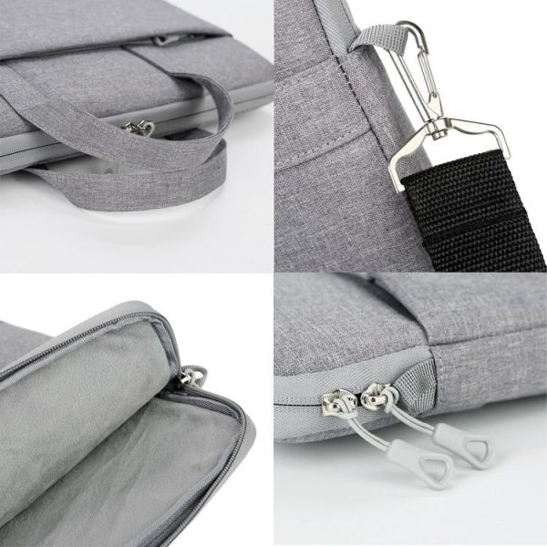 P310 Waterproof Oxford Cloth Laptop Handbag For 13.3 inch (Navy Blue) - Image 4