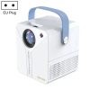 Q96 E300 Intelligent Portable HD 4K Projector, EU Plug, Specification: Android Version (White)