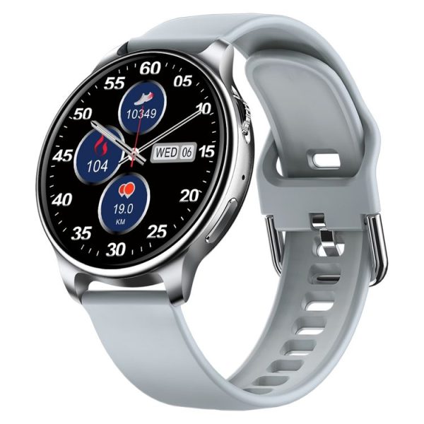 Lokmat TIME 2 1.32 inch Touch Screen Smart Watch, Support Physiological Health Management / Bluetooth Call (Grey)