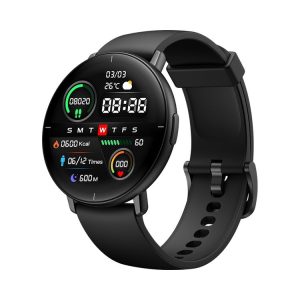 Mibro Lite 1.3 inch AMOLED Touch Screen Smart Watch, IP68 Waterproof, Support 15 Sport Modes / Heart Rate Monitoring (Black)