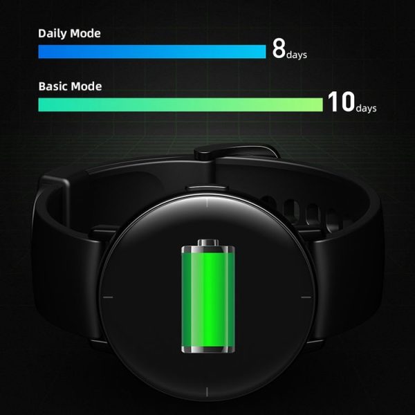 Mibro Lite 1.3 inch AMOLED Touch Screen Smart Watch, IP68 Waterproof, Support 15 Sport Modes / Heart Rate Monitoring (Black) - Image 5