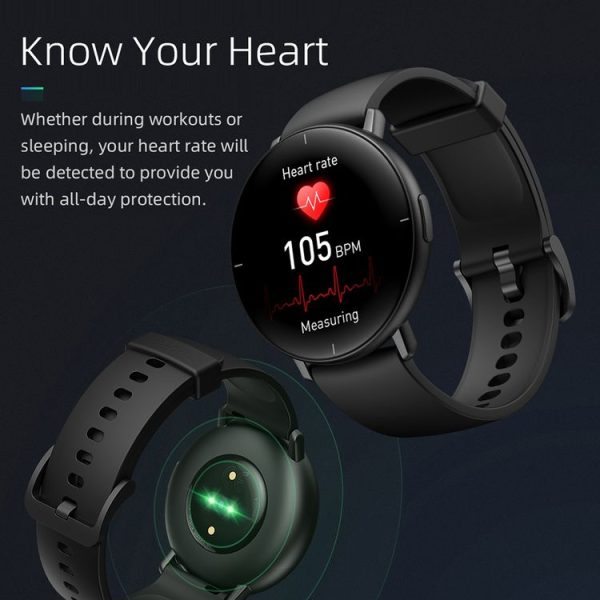 Mibro Lite 1.3 inch AMOLED Touch Screen Smart Watch, IP68 Waterproof, Support 15 Sport Modes / Heart Rate Monitoring (Black) - Image 6
