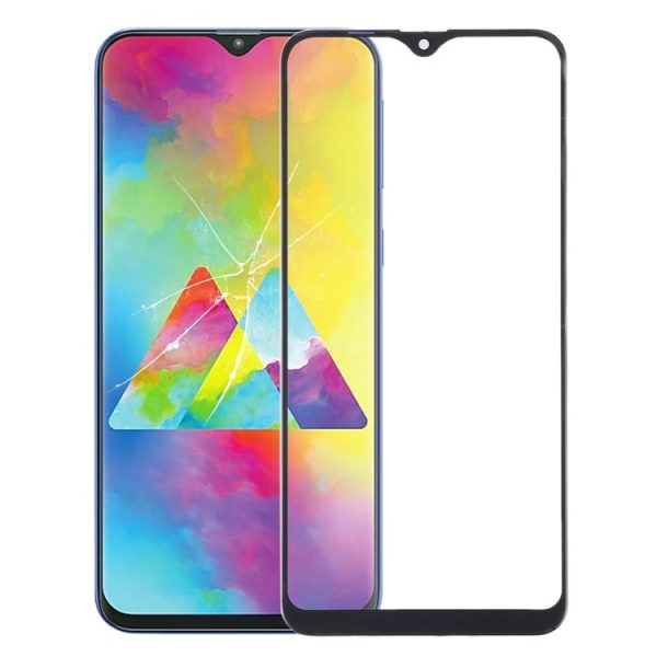 Samsung Galaxy M20 Front Screen Outer Glass Lens with OCA Optically Clear Adhesive