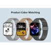GT50 1.69 inch TFT Screen Steel Strap Smart Watch, Support Bluetooth Call / NFC Function (Black) - Image 2