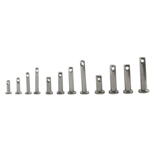 A6829 64 in 1 304 Stainless Steel Flat Head Single Hole Clevis Pins Assortment Kit - Image 3