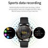 HAMTOD GT05 1.28 inch TFT Screen Smart Watch, Support Bluetooth Call / Sleep Monitoring (Black) - Image 8