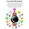 HAMTOD GT05 1.28 inch TFT Screen Smart Watch, Support Bluetooth Call / Sleep Monitoring (Black) - Image 9