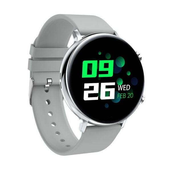 HAMTOD GW33 1.28 inch TFT Screen Smart Watch, Support Bluetooth Call / Sleep Monitoring (Silver) - Image 2