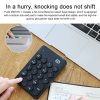 FOETOR ik6610 Mini Wireless Numeric Keyboard (White Green) - Image 4