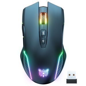 ONIKUMA CW905 2.4G RGB Lighting Wireless Mouse (Black)