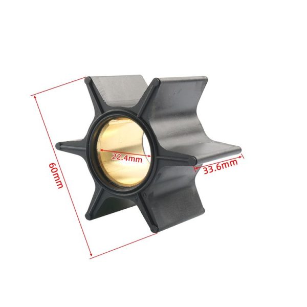 A6661 Water Pump Rubber Impeller 47-89984T4 for Mercury - Image 5
