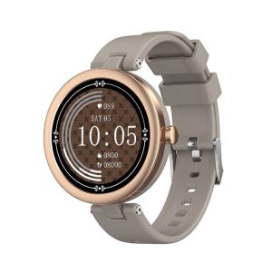 DOOGEE DG Venus 1.09 inch Screen Smartwatch, IP68 Waterproof, Support 7 Sports Modes & Female Care (Gold)