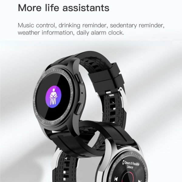 HAMTOD N1 1.3 inch TFT Screen Acrylic Surface Smart Watch, Support Bluetooth Call / Sleep Monitoring (Silver) - Image 7