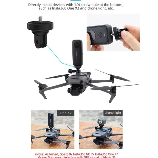Sunnylife M3-GZ374 Night Flight Lamp Searchlight Light + Mount for DJI Mavic 3 - Image 5