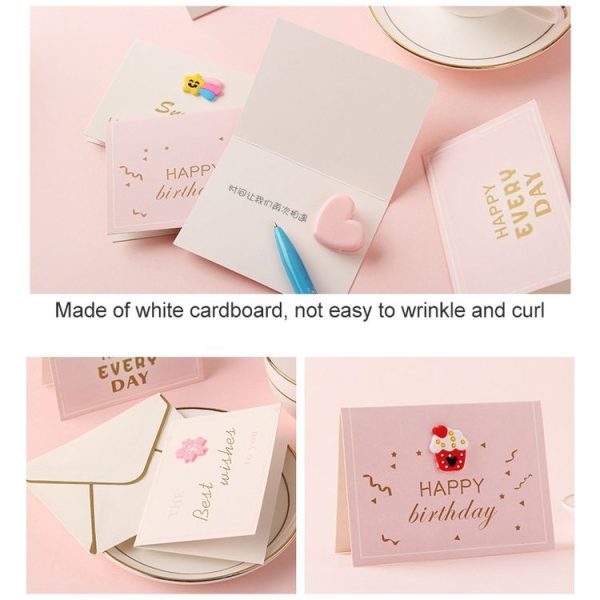 20 PCS 3D Holiday Blessing And Thanksgiving Card (Torch Ice Cream Icon) - Image 6