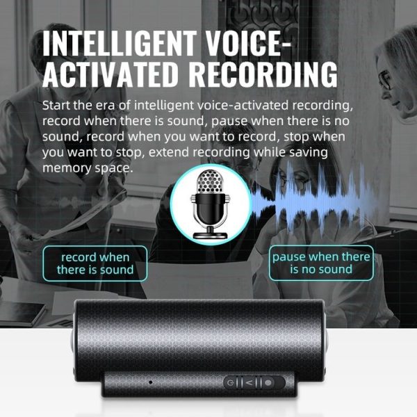 Q76 Smart HD Noise Reduction Voice Control Strong Magnetic Recording Pen, Capacity: 32GB (Black) - Image 5