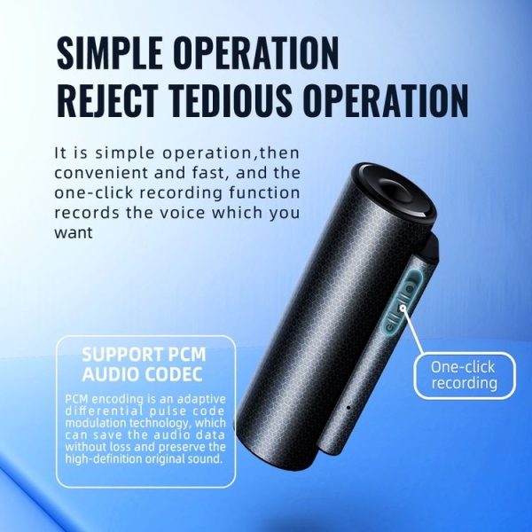 Q76 Smart HD Noise Reduction Voice Control Strong Magnetic Recording Pen, Capacity: 32GB (Black) - Image 6