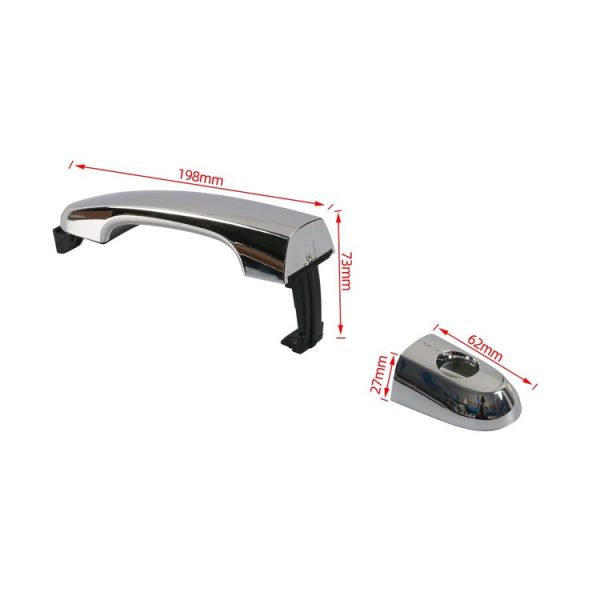 A6849-01 Car Front Left Door Outside Handle with Hole 82651-2P010 for Kia Sorento 2011-2015 - Image 6