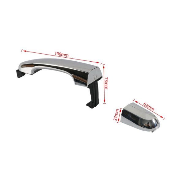 A6849-02 Car Rear Left Door Outside Handle without Hole 82651-2P010 for Kia Sorento 2011-2015 - Image 5