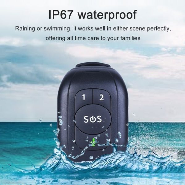 RF-V48 4G Waterproof Anti-lost GPS Positioning Smart Watch, Band B for North America, South America (Red) - Image 5