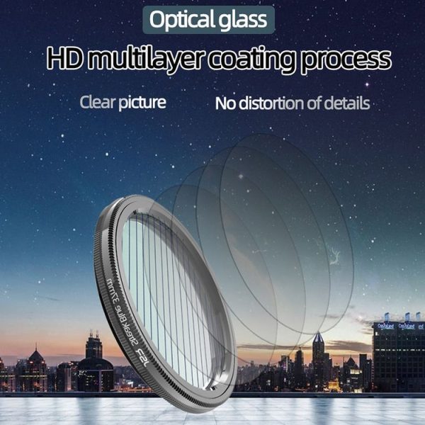 JSR Starlight Drawing Camera Lens Filter, Size: 52mm (Streak Blue) - Image 3