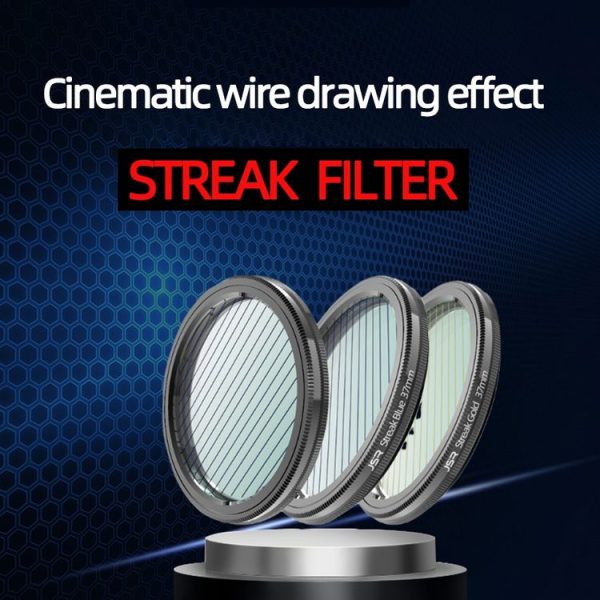 JSR Starlight Drawing Camera Lens Filter, Size: 52mm (Streak Blue) - Image 4