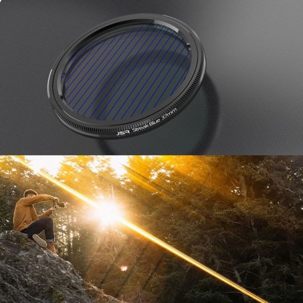 JSR Starlight Drawing Camera Lens Filter, Size: 52mm (Streak Blue) - Image 7