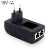 15V 1A Router AP Wireless POE / LAD Power Adapter (EU Plug)
