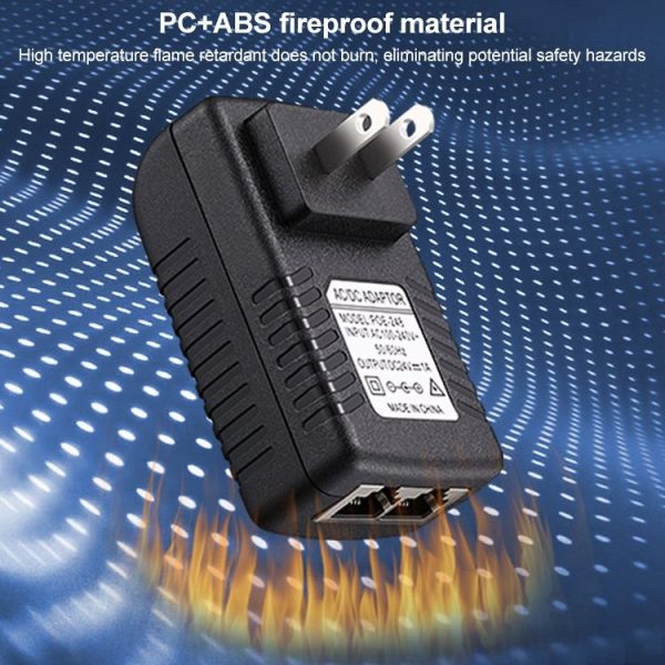 15V 1A Router AP Wireless POE / LAD Power Adapter (EU Plug) - Image 5
