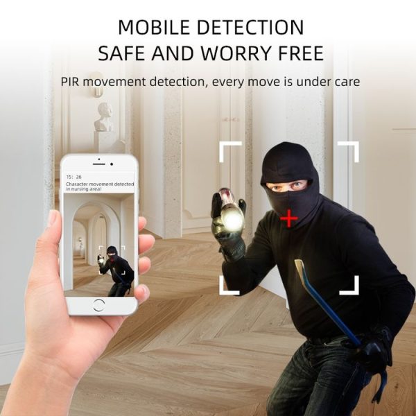 A2 1080P HD WiFi Smart Surveillance Camera Support Night Vision - Image 5