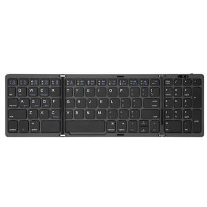 B089 Bluetooth Foldable Keyboard with Numeric (Black)