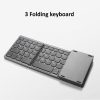 B089T Foldable Bluetooth Keyboard Rechargeable with Touchpad (Grey) - Image 2