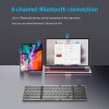 B089T Foldable Bluetooth Keyboard Rechargeable with Touchpad (Grey) - Image 6