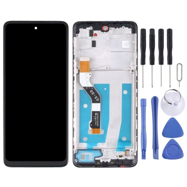 TFT LCD Screen for Motorola Moto G60s Digitizer Full Assembly with Frame - Image 2