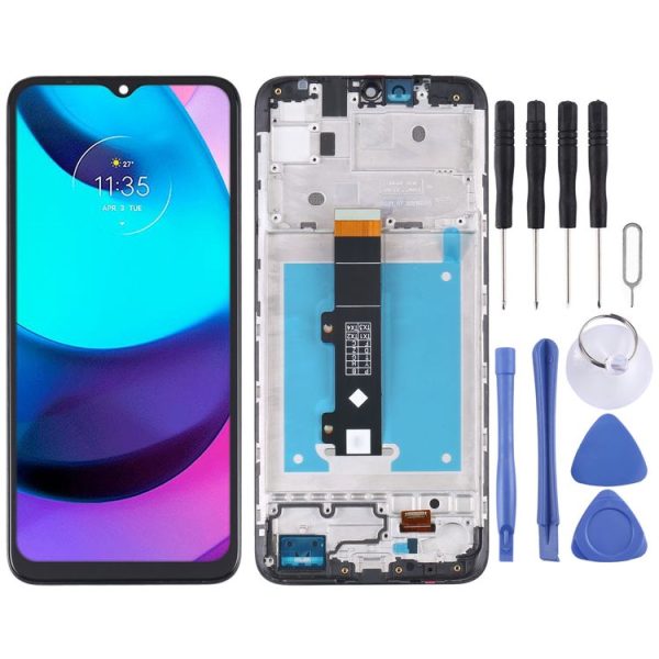 TFT LCD Screen for Motorola Moto E20 Digitizer Full Assembly with Frame