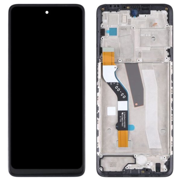 TFT LCD Screen for Motorola Moto G51 5G Digitizer Full Assembly with Frame - Image 3
