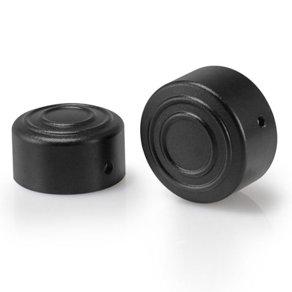HP-A006 Motorcycle Modified Rear Axle Nut Covers Caps for Harley Sportster S (Black) - Image 2