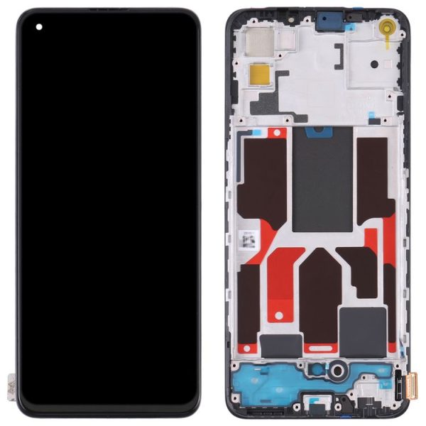 Original LCD Screen For OPPO Reno5 5G / Find X3 Lite with Digitizer Full Assembly with Frame - Image 3