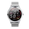 MK10 1.3 inch IPS Color Full-screen Touch Steel Strap Smart Watch, Support Weather Forecast / Heart Rate Monitor / Sleep Monitor / Blood Pressure Monitoring (Silver) - Image 2