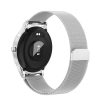 MK10 1.3 inch IPS Color Full-screen Touch Steel Strap Smart Watch, Support Weather Forecast / Heart Rate Monitor / Sleep Monitor / Blood Pressure Monitoring (Silver) - Image 3