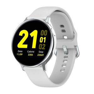 S20S 1.4 inch HD Screen Smart Watch, IP68 Waterproof, Support Music Control / Bluetooth Photograph / Heart Rate Monitor / Blood Pressure Monitoring (Silver)
