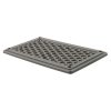 A6790 198x114mm Grey Rectangle Louvered Ventilation Plastic Venting Panel Cover - Image 5