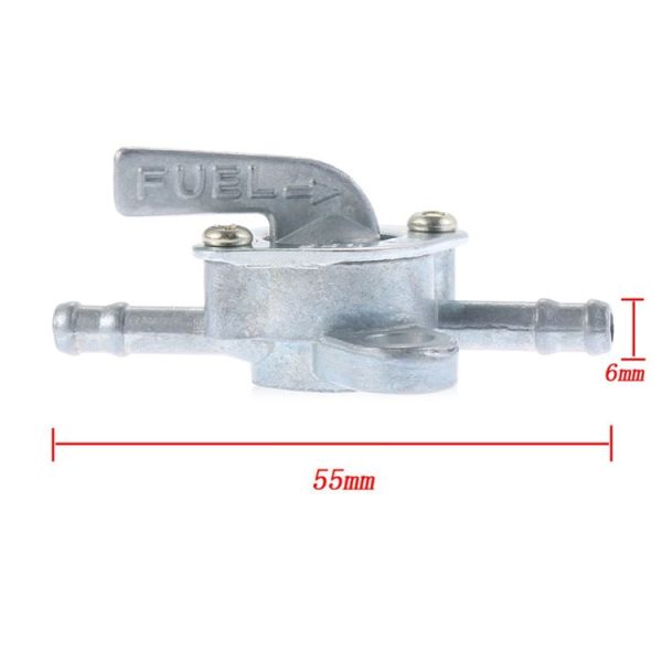 2pcs 6mm Motorcycle Scooter Fuel Tap Gas Petrol Valve Fuel Tank Switch - Image 4