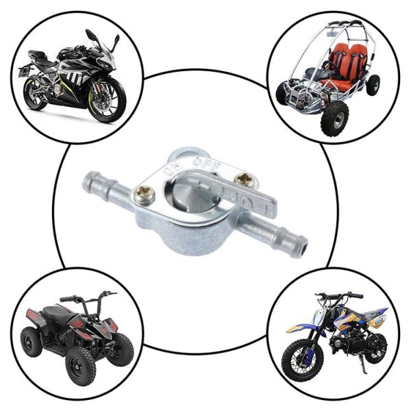 2pcs 6mm Motorcycle Scooter Fuel Tap Gas Petrol Valve Fuel Tank Switch - Image 6