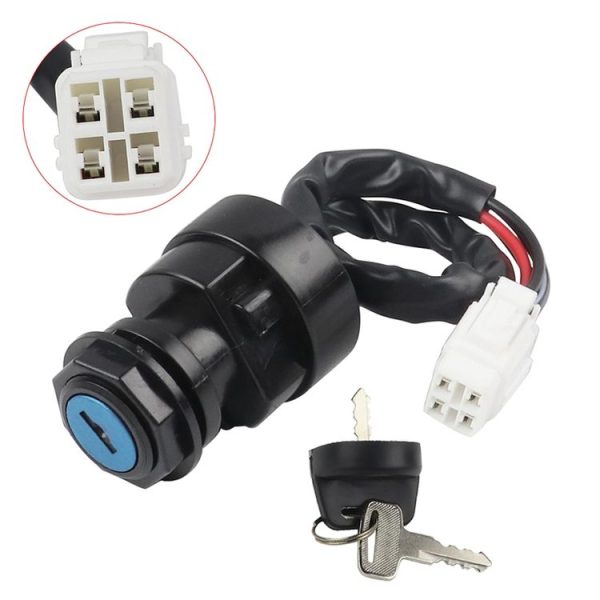 Motorcycles Ignition Key Switch for Yamaha YFM400 / YFM450 / YFZ450